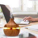 Humidificador e Aromatizador de Ar Ultrassónico USB com LED