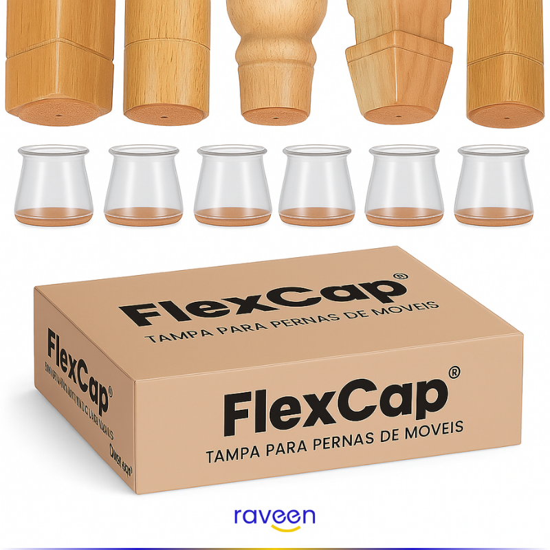 FlexCap® – Tampa para Pernas de Móveis