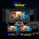 MaxDrive™ – Estéreo Universal com CarPlay/Android Auto
