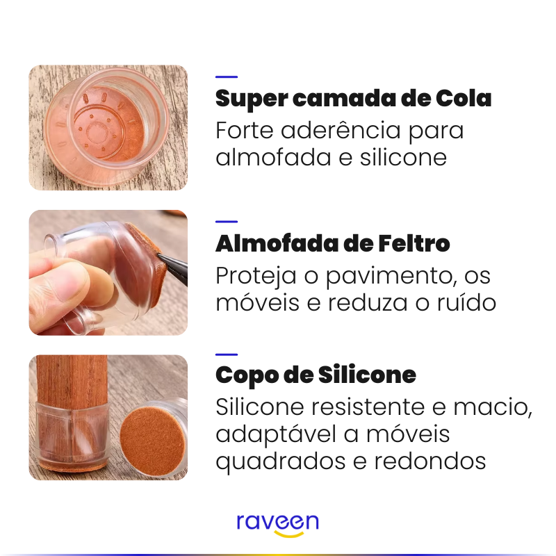 FlexCap® – Tampa para Pernas de Móveis